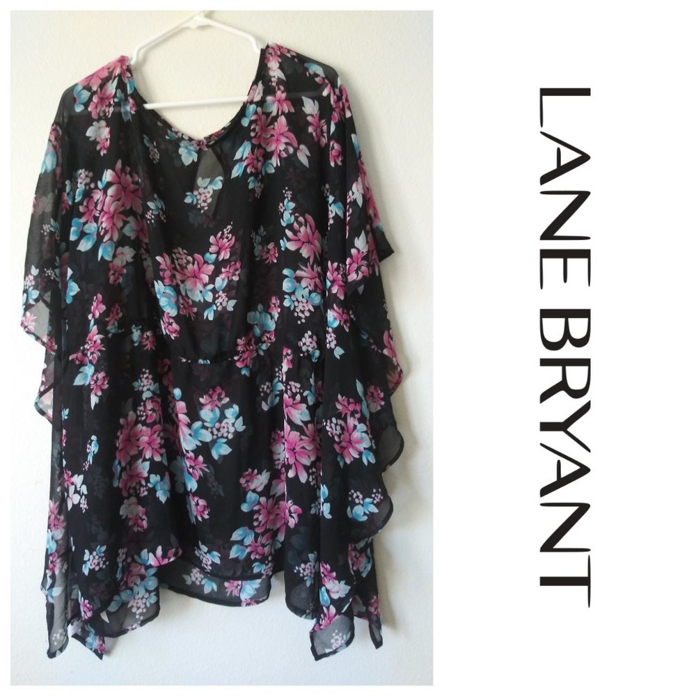 Flowy sheer top size 26/28